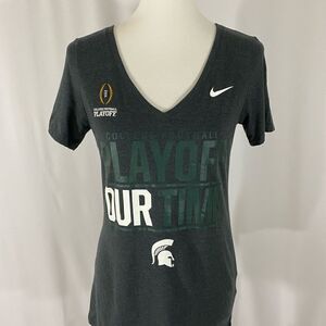 Nike Michigan State Football T Shirt